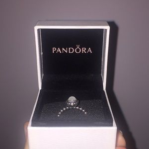 Pandora March Birthstone Ring